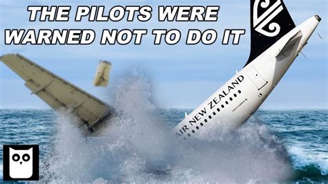 air new zealand flight 888|They Did It Anyway And Crashed .